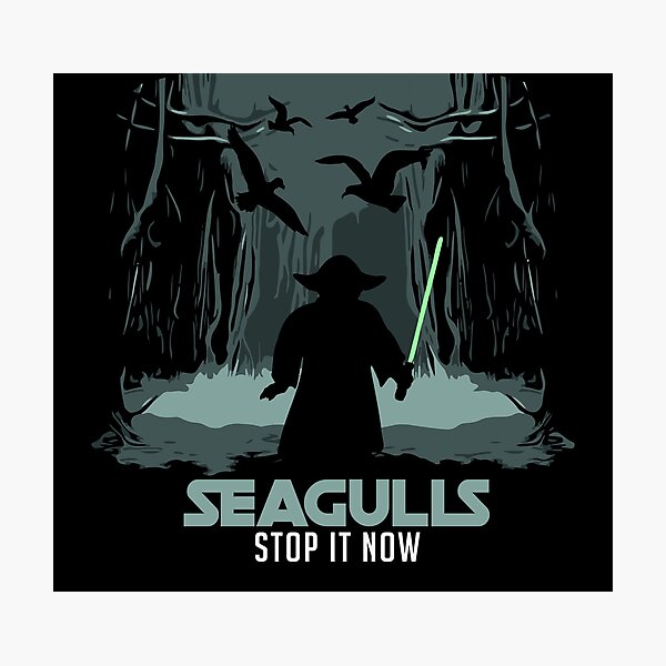 Item preview, Sea Gulls Stop It Now designed and sold by SLAG-Creative.