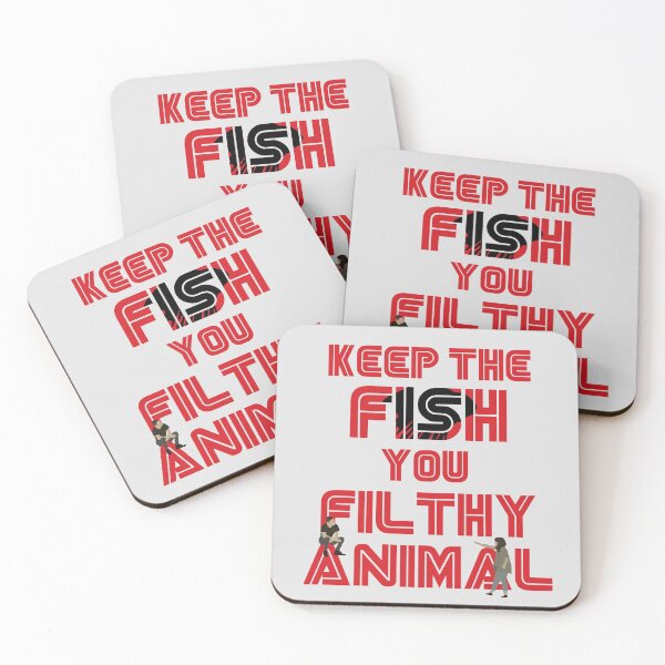 Item preview, Keep the Fish, you Filthy Animal designed and sold by Darkwaters Designs.