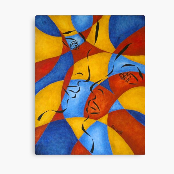 Abstract Reflection Canvas Print