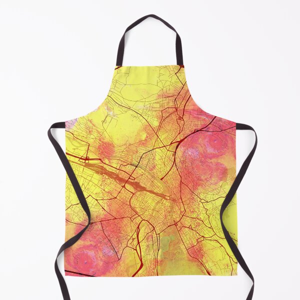 Item preview, Zurich Switzerland Street Map Magma Eruption designed and sold by IvonDesign.