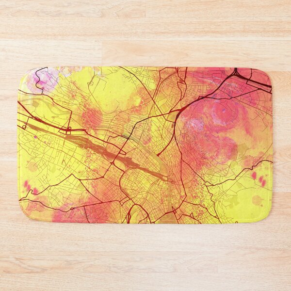 Item preview, Zurich Switzerland Street Map Magma Eruption designed and sold by IvonDesign.