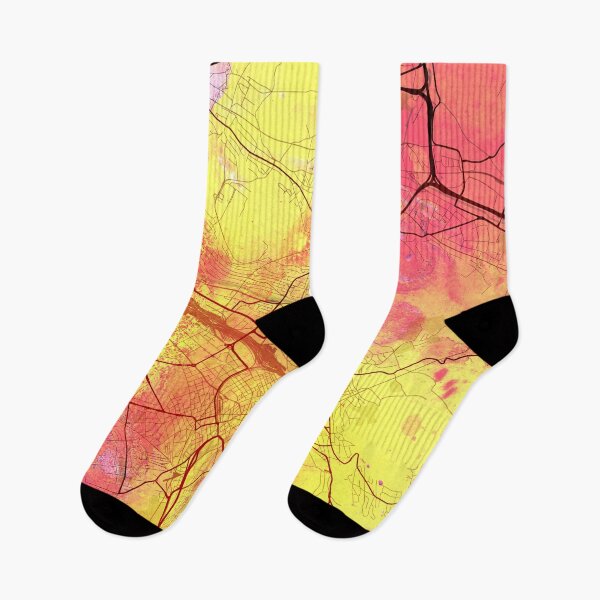 Item preview, Zurich Switzerland Street Map Magma Eruption designed and sold by IvonDesign.