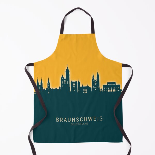 Item preview, Braunschweig Germany Skyline designed and sold by ArtPrints.