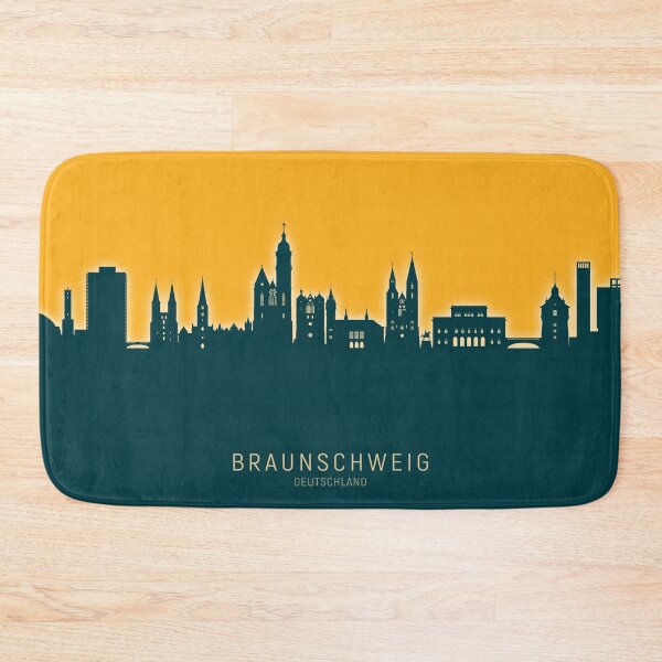 Item preview, Braunschweig Germany Skyline designed and sold by ArtPrints.