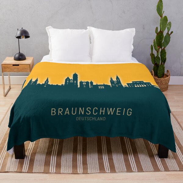 Item preview, Braunschweig Germany Skyline designed and sold by ArtPrints.