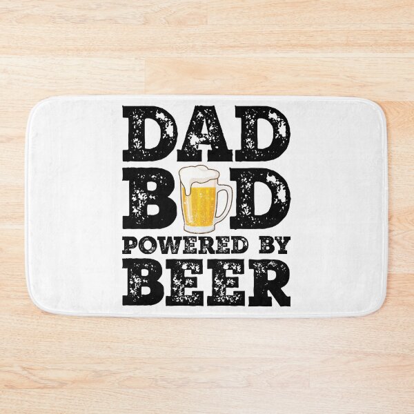 Item preview, Dad Bod Powered By Beer Funny Food Lovers Father Figure Gifts Idea designed and sold by Orange Pieces.