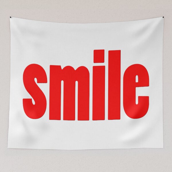 Item preview, Frase de sonrisa roja designed and sold by MorningGlory1.