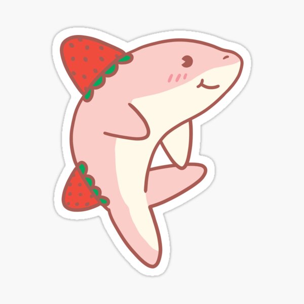 Item preview, Strawberry Pink Shark designed and sold by noryushi.
