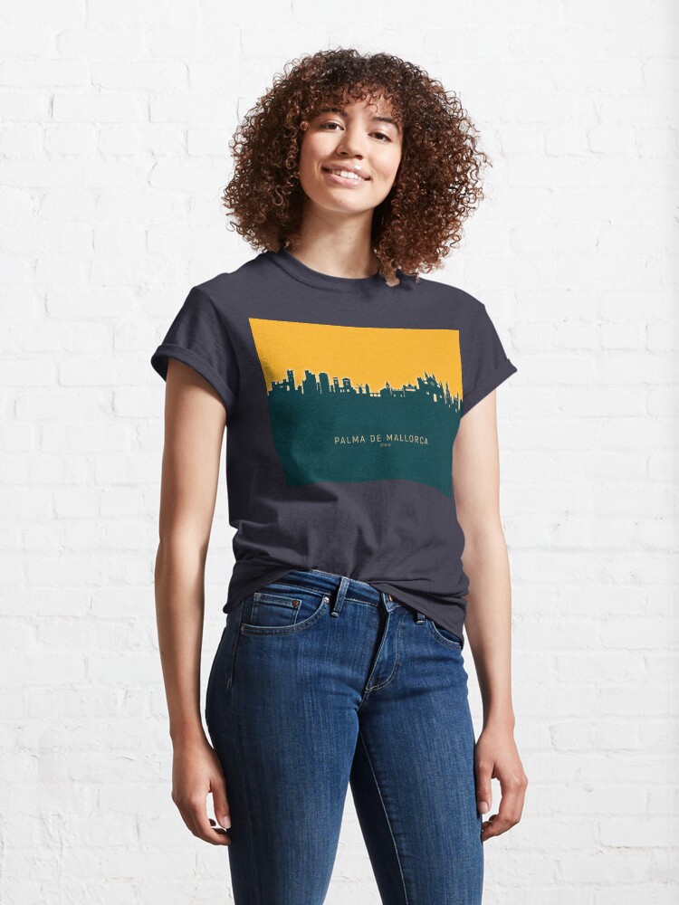 Palma de Mallorca Spain Skyline Classic T-Shirt