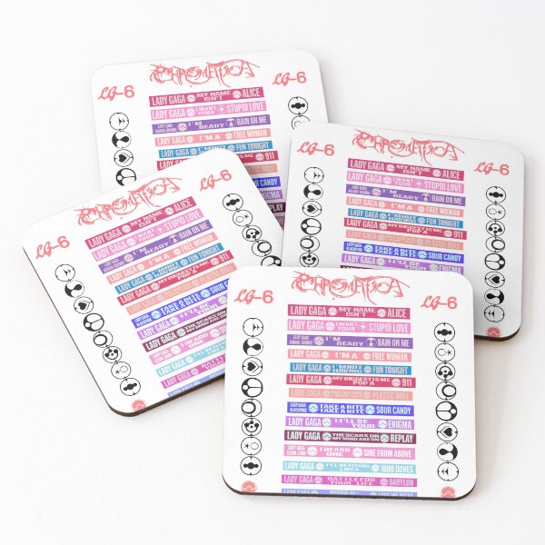 Item preview, LG6 Chromatica tracklist designed and sold by AlertStore.