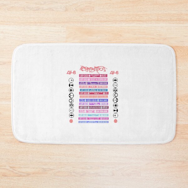 Item preview, LG6 Chromatica tracklist designed and sold by AlertStore.