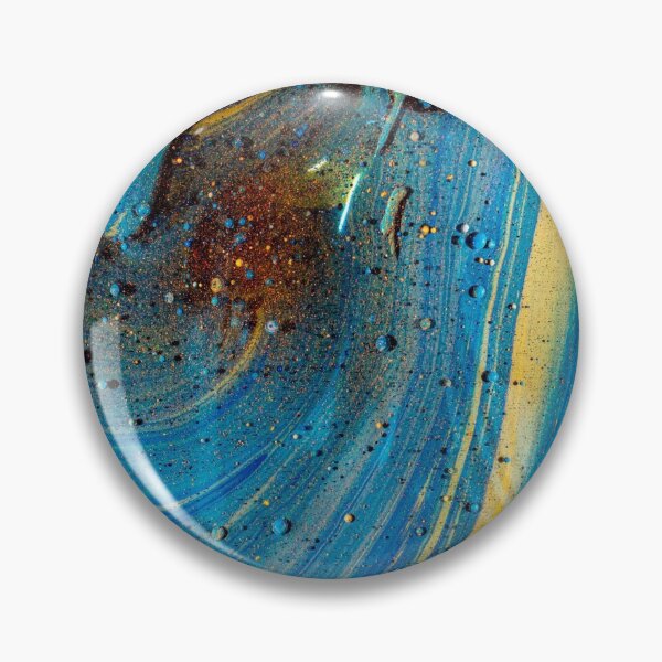 Item preview, Blue bohemian pastel abstract- bestseller- mugs, pillows, masks, t shirts designed and sold by August-E.