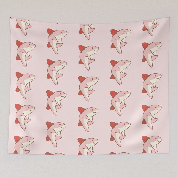 Item preview, Strawberry Pink Shark designed and sold by noryushi.