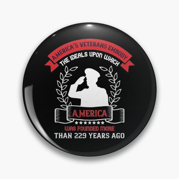 Item preview, America’s Veterans Embody The Ideals Upon Which America Was Founded More Than 229 Years Ago designed and sold by GoodVibeDesign.