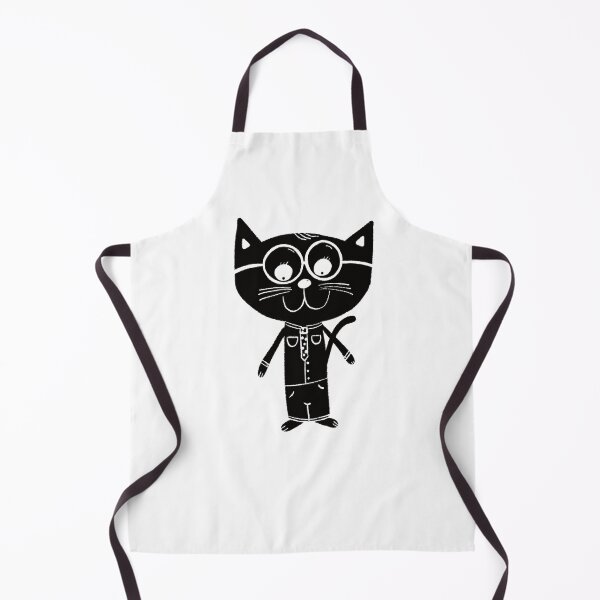 Item preview, Black and white cat nr10 designed and sold by KateCrafts.