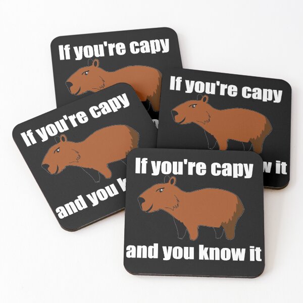 Item preview, If you're capy and  you know it... designed and sold by funnytshirtco.