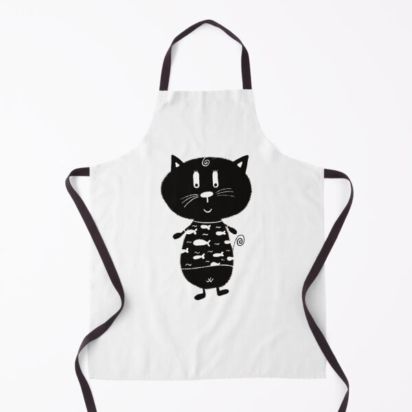 Item preview, Black and white cat nr11 designed and sold by KateCrafts.