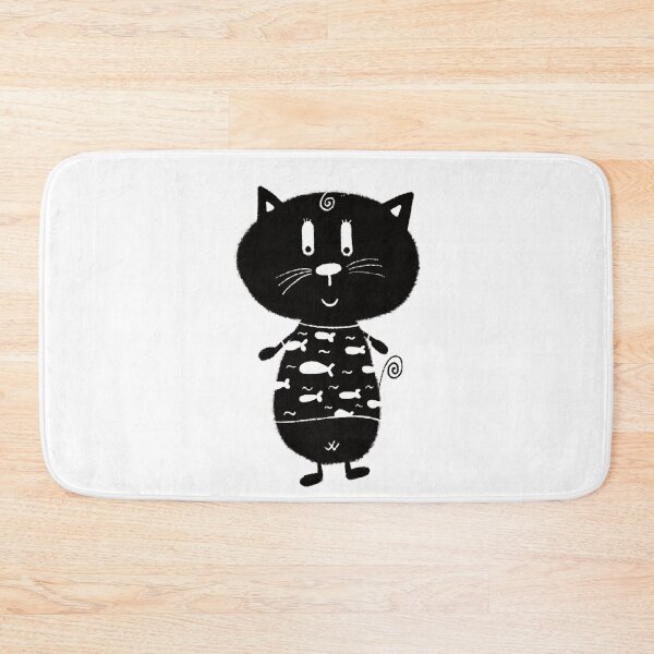Item preview, Black and white cat nr11 designed and sold by KateCrafts.