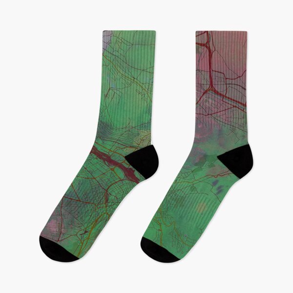 Item preview, Zurich Switzerland Street Map Green Planet designed and sold by IvonDesign.