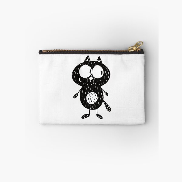 Item preview, Black and white cat nr12 designed and sold by KateCrafts.