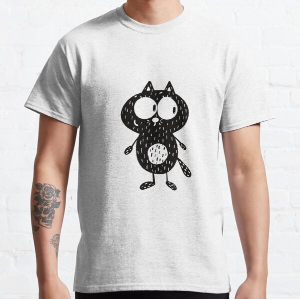 Black and white cat nr12 Classic T-Shirt
