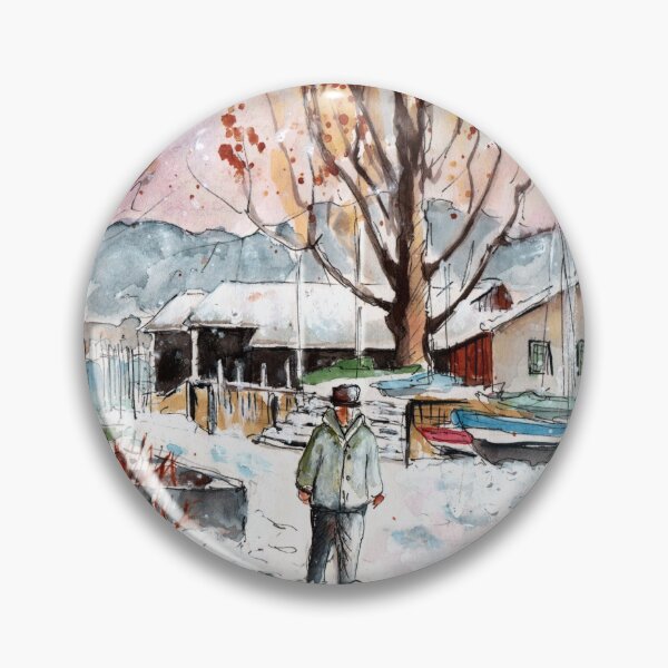 Item preview, A Man And His Dog On Lake Constance designed and sold by Goodaboom.