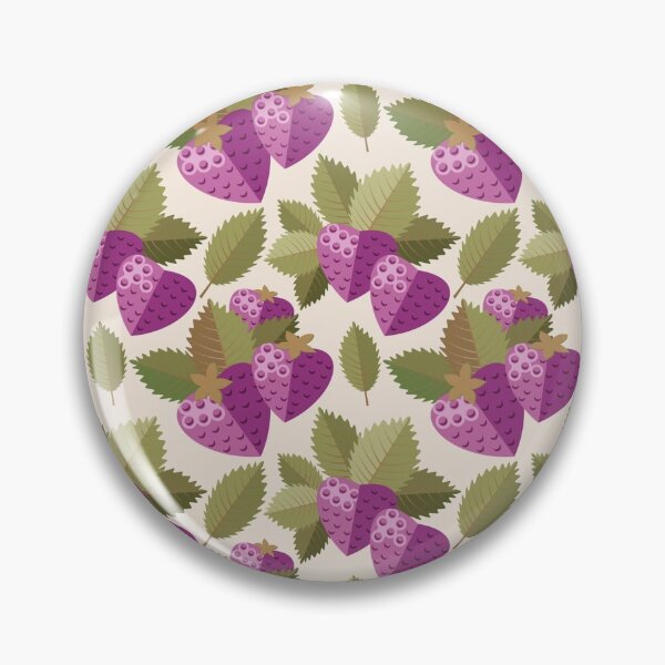Item preview, Playful purple berries print Abstract - bestseller- mugs, pillows, t shirts, masks designed and sold by August-E.