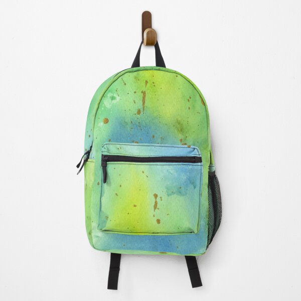 Item preview, Watercolour Ink Float in Green, Blue and Yellow designed and sold by LymphomaLass.