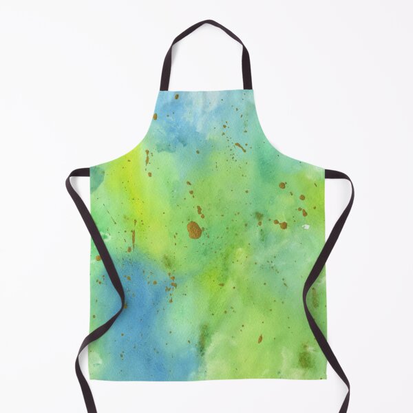 Item preview, Watercolour Ink Float in Green, Blue and Yellow designed and sold by LymphomaLass.