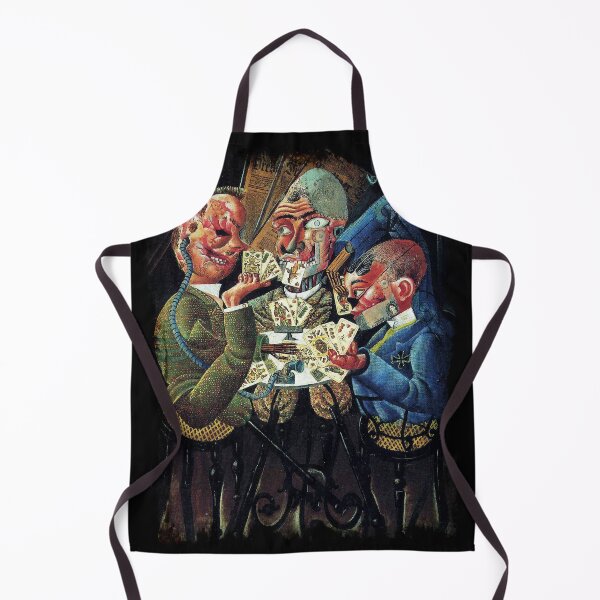 Item preview, The card Skat Players Otto Dix painting artist art lover gift t shirt designed and sold by Johannesart.