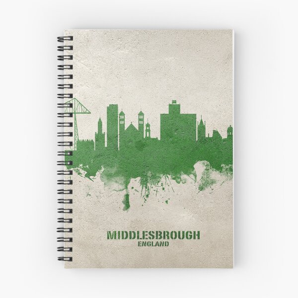 Item preview, Middlesbrough England Skyline designed and sold by ArtPrints.