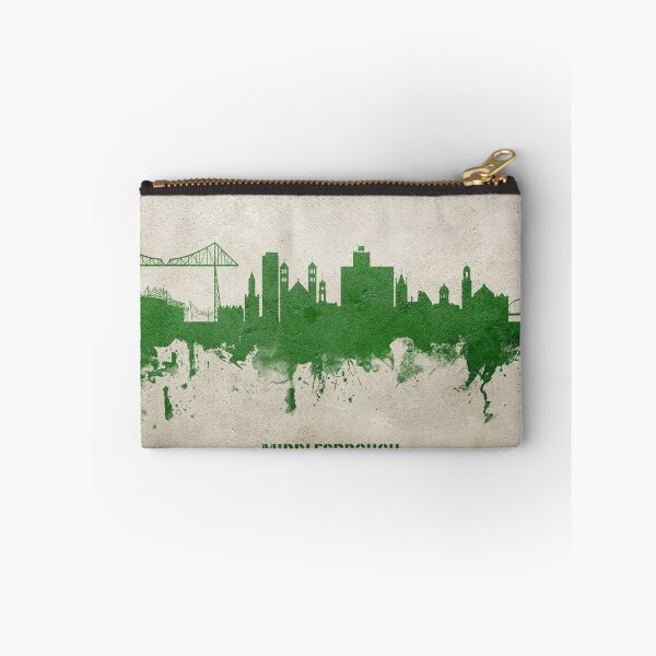 Item preview, Middlesbrough England Skyline designed and sold by ArtPrints.