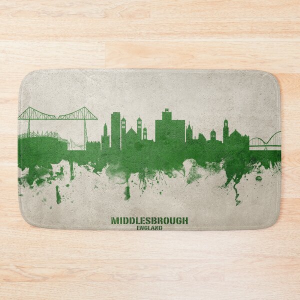 Item preview, Middlesbrough England Skyline designed and sold by ArtPrints.