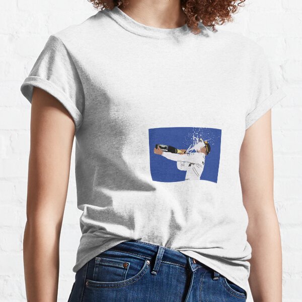 Valtteri Bottas se douche de champagne T-shirt classique