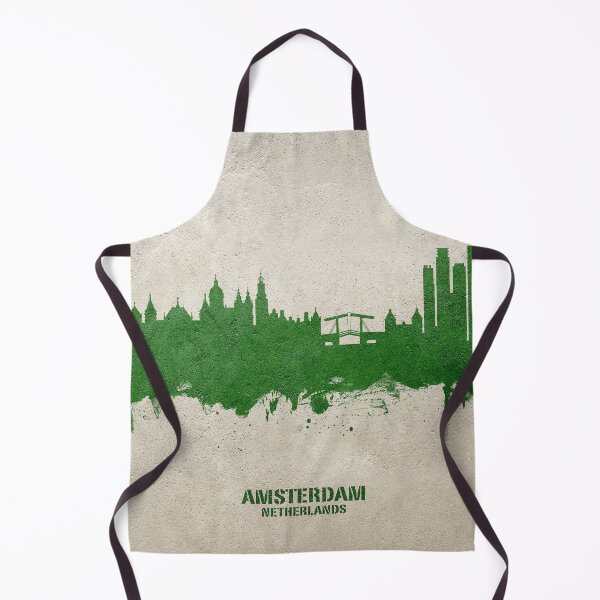 Artikelvorschau, Amsterdam The Netherlands Skyline entworfen und verkauft von ArtPrints.