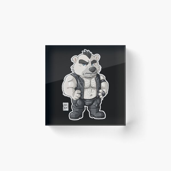 BOSSY BEAR - BEARZOO SERIES Acrylic Block