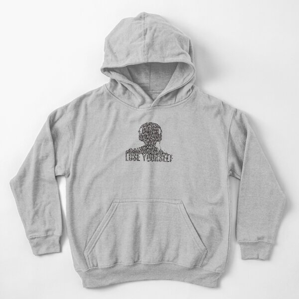 Sweatshirt grey hoody worn by Eminem in his music videos Rap God