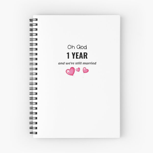 Item preview, 1st Wedding Anniversary Funny Gift for Him or Her designed and sold by TheGreekGuy.