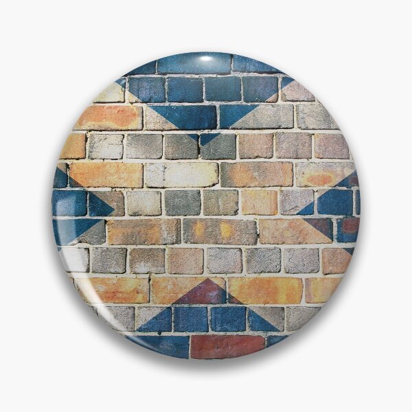 Item preview, Scotland flag on a brick wall designed and sold by steveball.