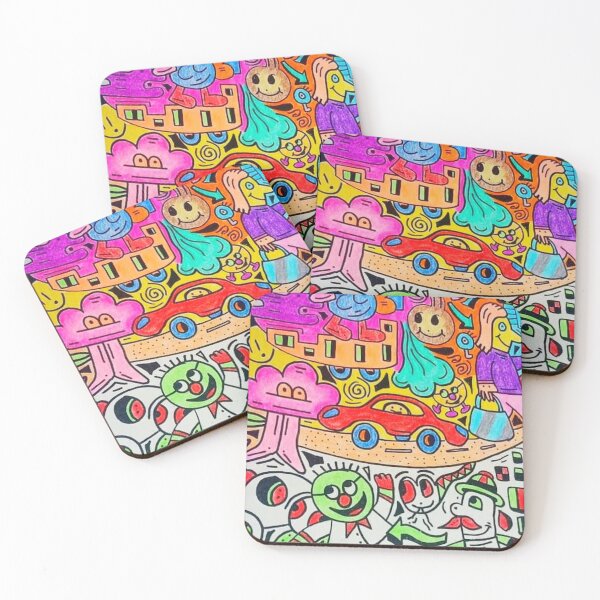 Item preview, Colourful Doodle designed and sold by So Witcasm ?.