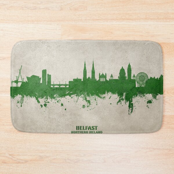 Item preview, Belfast Northern Ireland Skyline designed and sold by ArtPrints.