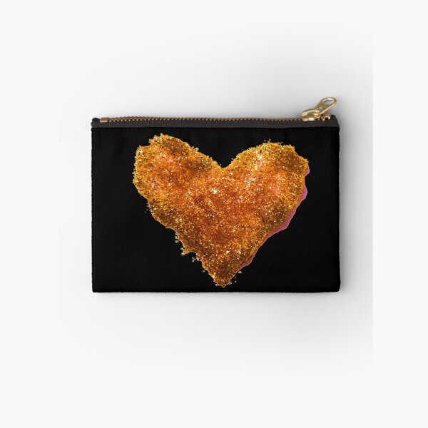 Item preview, Gold Glitter Heart designed and sold by wildjellybeans.