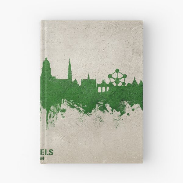 Item preview, Brussels Belgium Skyline designed and sold by ArtPrints.