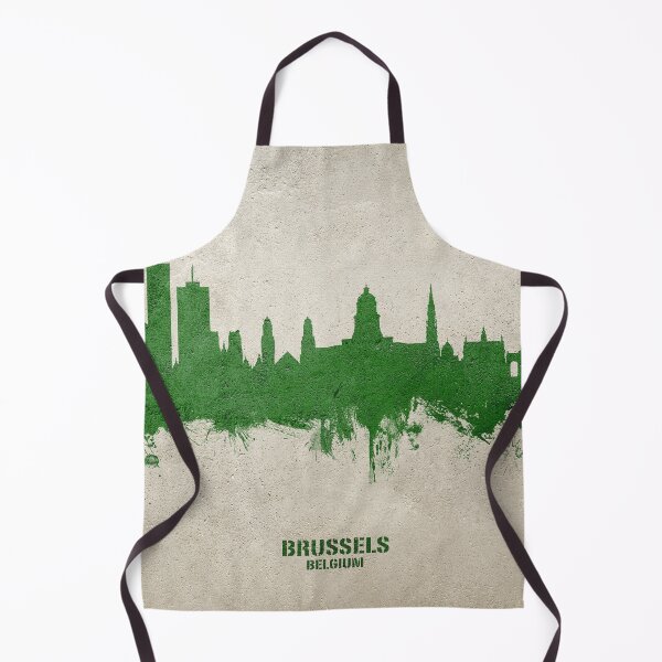 Item preview, Brussels Belgium Skyline designed and sold by ArtPrints.
