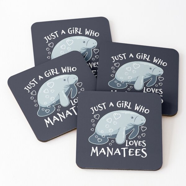 Item preview, Just A Girl Who Loves Manatees - Cute Manatee designed and sold by Bangtees.