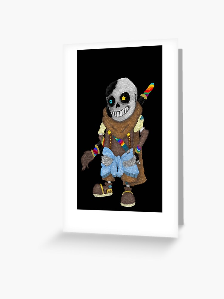 Ink Sans Greeting Cards for Sale