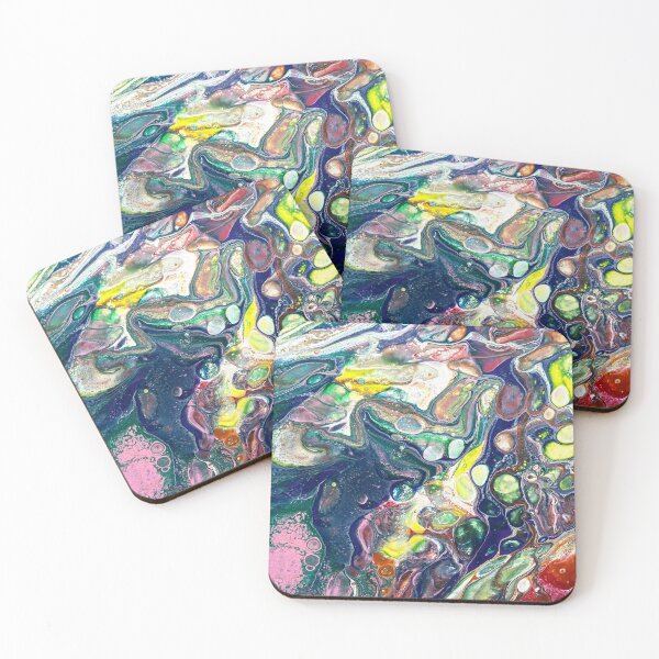 Item preview, Colorful abstract- bestseller pastel- mugs, masks, t shirts, pillows designed and sold by August-E.