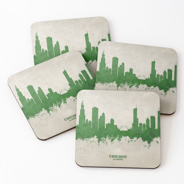 Item preview, Chicago Illinois Skyline designed and sold by ArtPrints.
