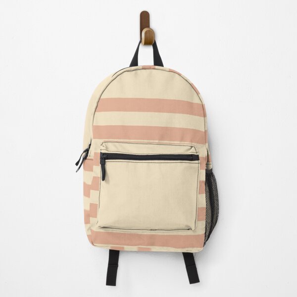 Item preview, Almond oil peach nougat striped designed and sold by Anteia.