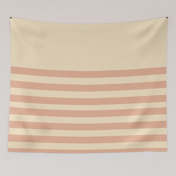 Item preview, Almond oil peach nougat striped designed and sold by Anteia.
